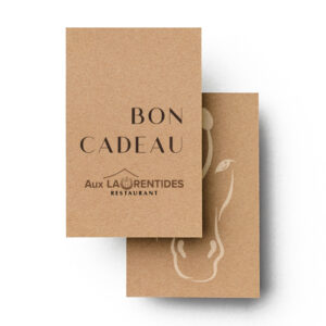 Bon cadeau Aux Laurentides
