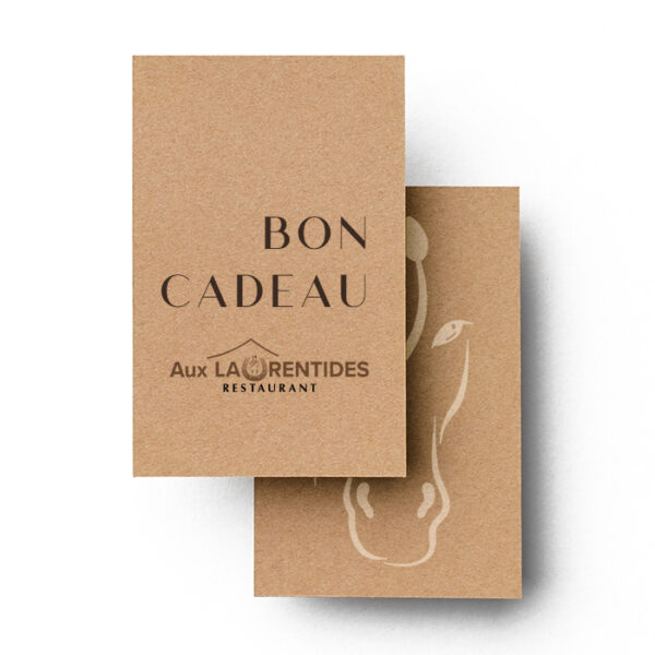 Bon cadeau Aux Laurentides